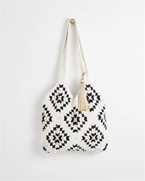 oliver bonas crochet bag.